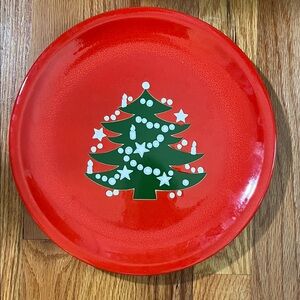 WAECHTERSBACH  Christmas Tree Design 10” dinner plate